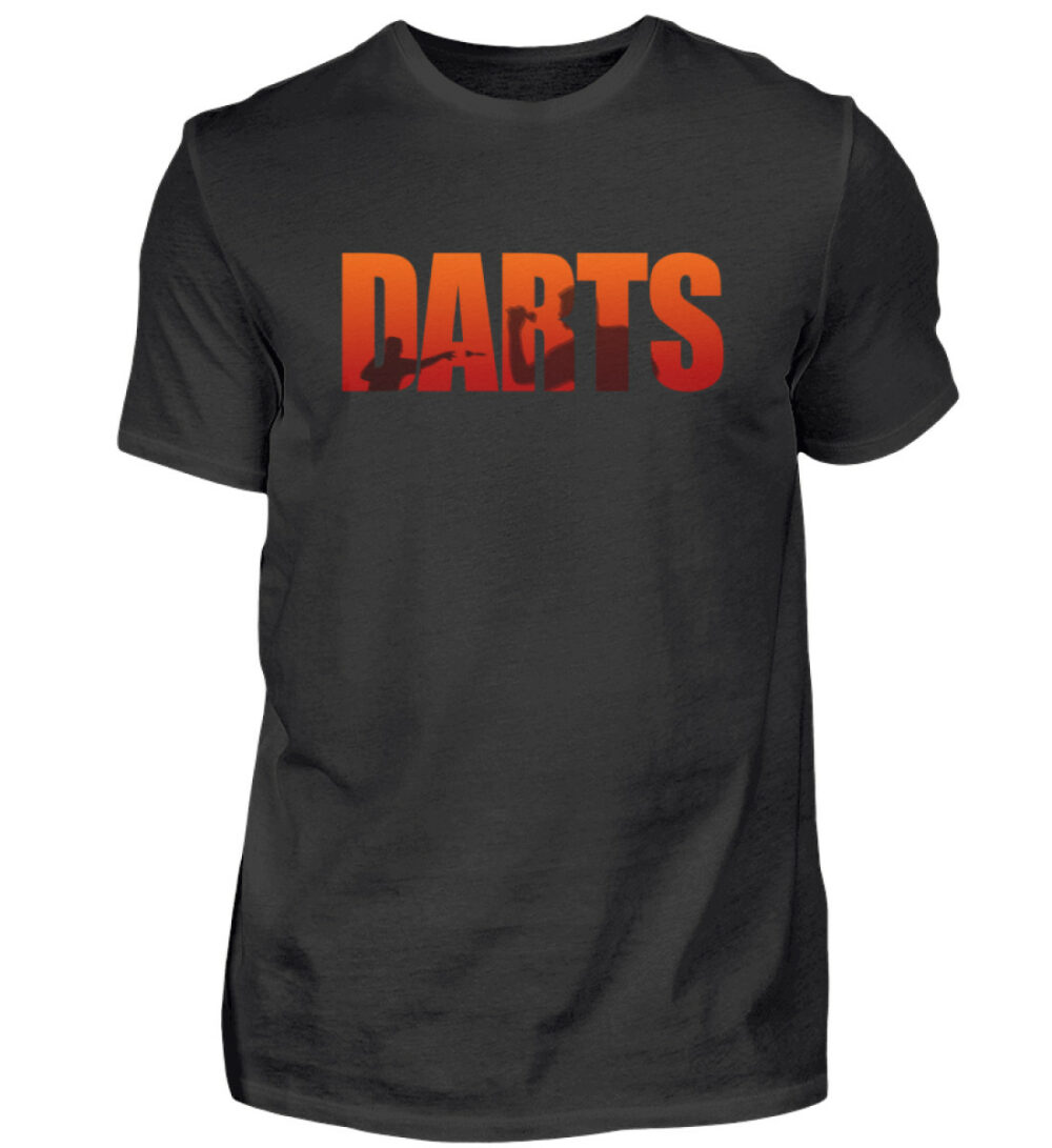 Darts - Sunrise - BlackEdition - Herren Shirt-16