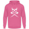 Scull Cross Darts White - Unisex Kapuzenpullover Hoodie-1521