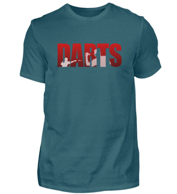 Darts - Red - Herren Shirt-1096