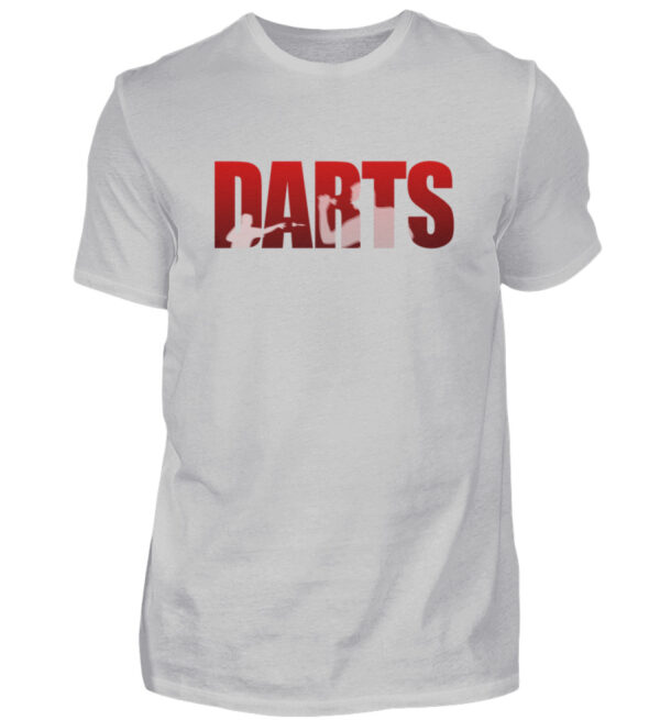 Darts - Red - Herren Shirt-1157