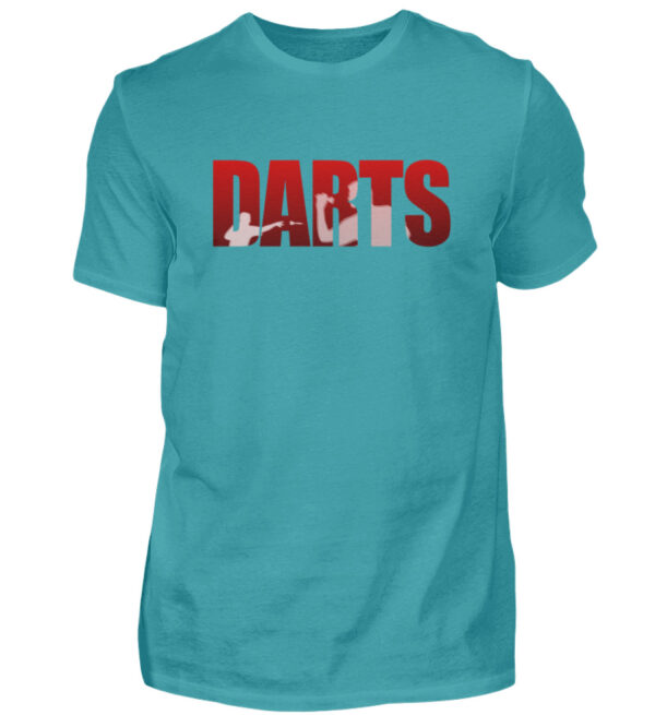 Darts - Red - Herren Shirt-1242