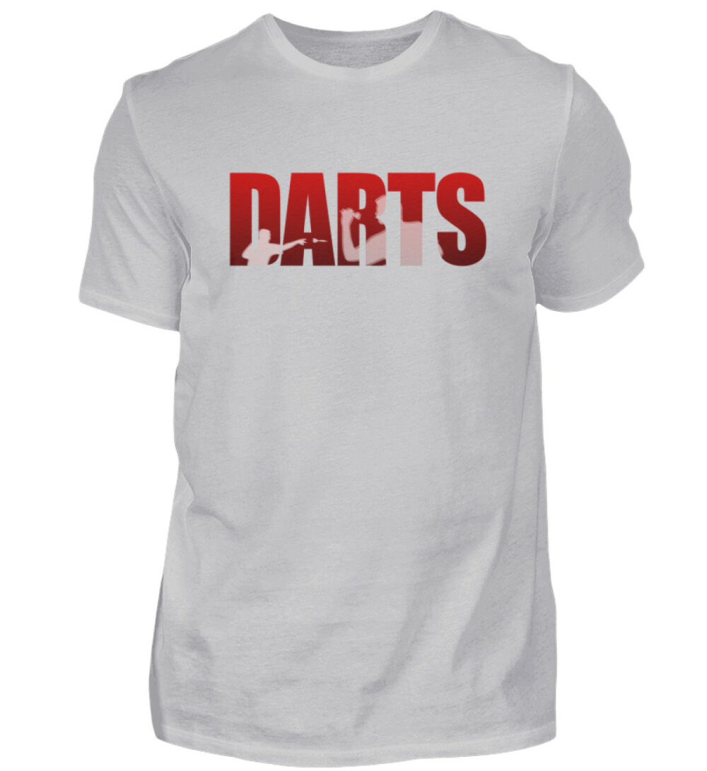 Darts - Red - Herren Shirt-17