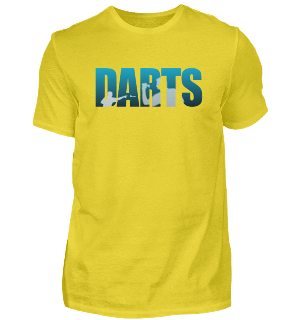 Darts - Blue - Herren Shirt-1102