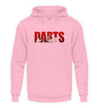 Darts - Red  - Unisex Kapuzenpullover Hoodie