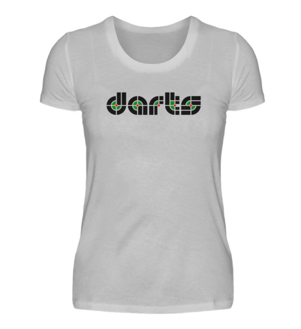Retro Darts - Damenshirt-17