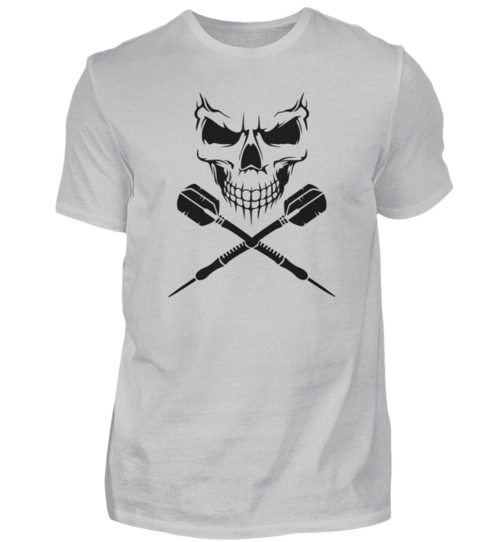 Scull Cross Darts Black - Herren Shirt-1157