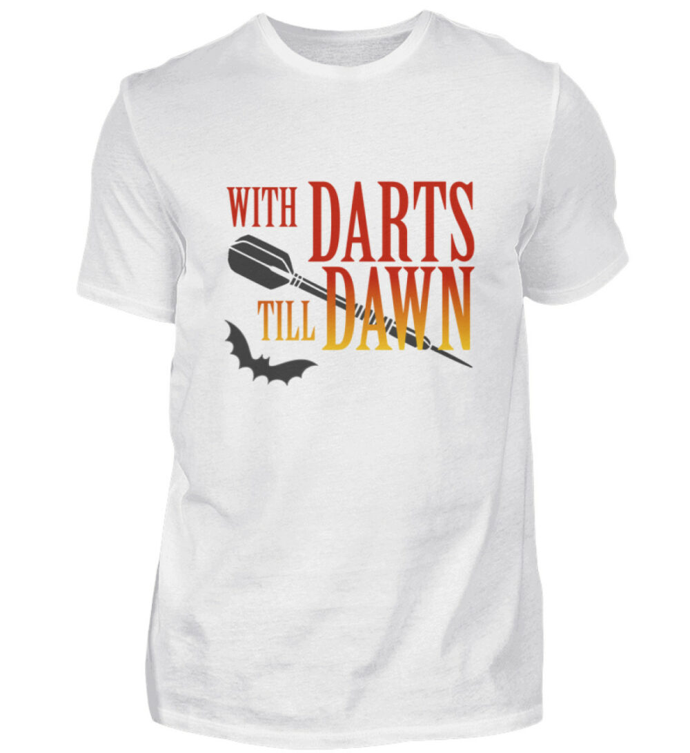 With Darts Till Dawn - Herren Shirt-3