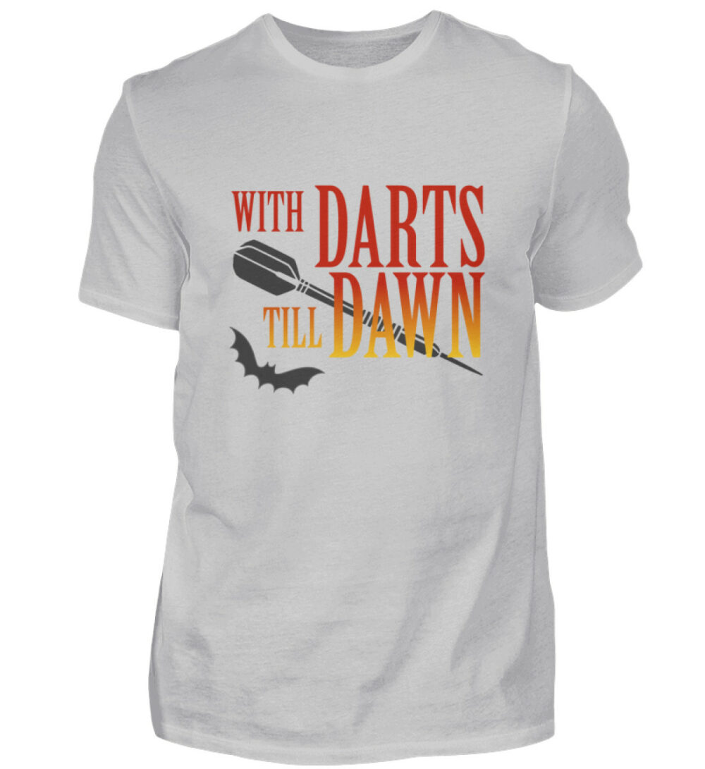 With Darts Till Dawn - Herren Shirt-1157