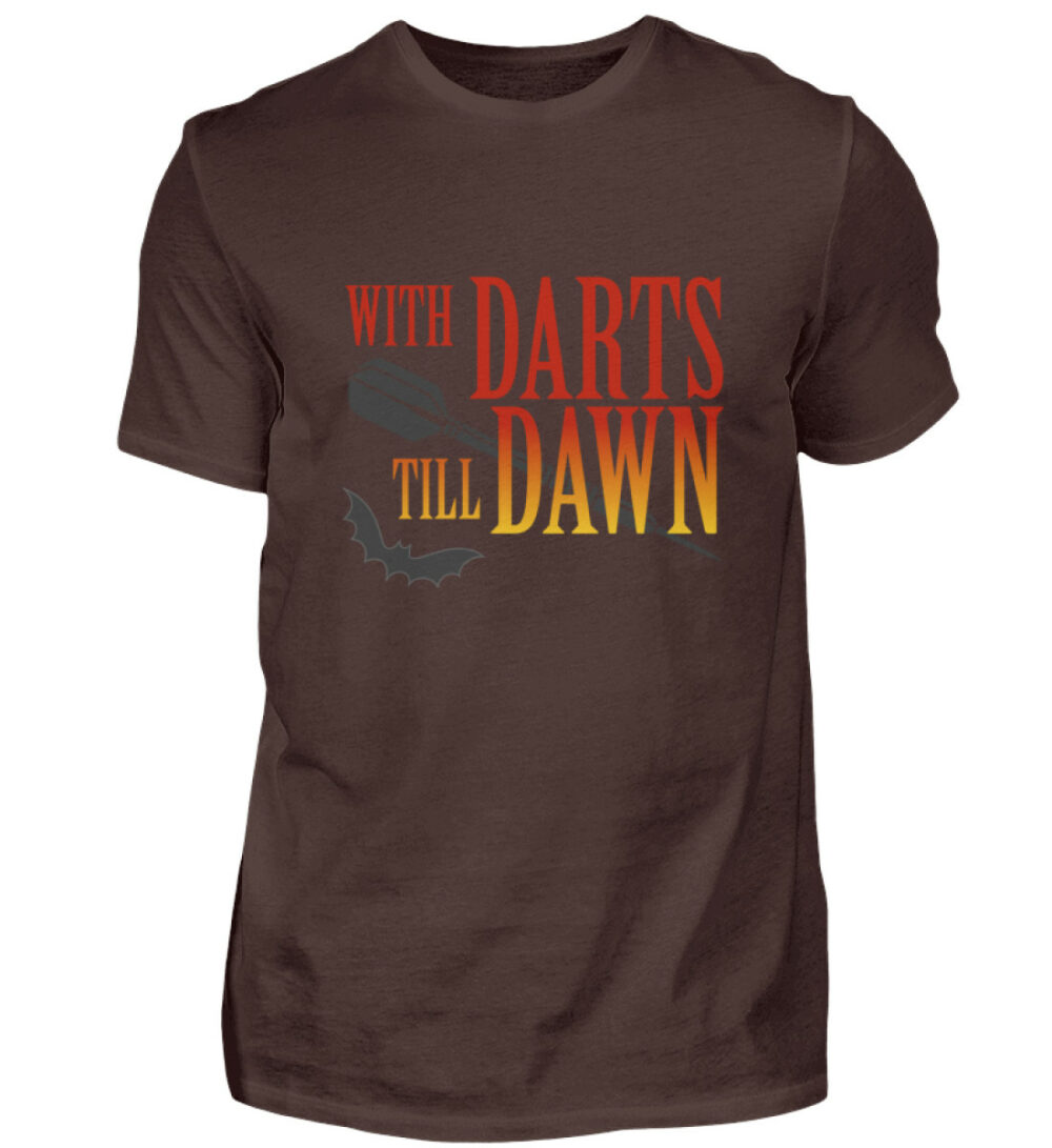 With Darts Till Dawn - Herren Shirt-1074