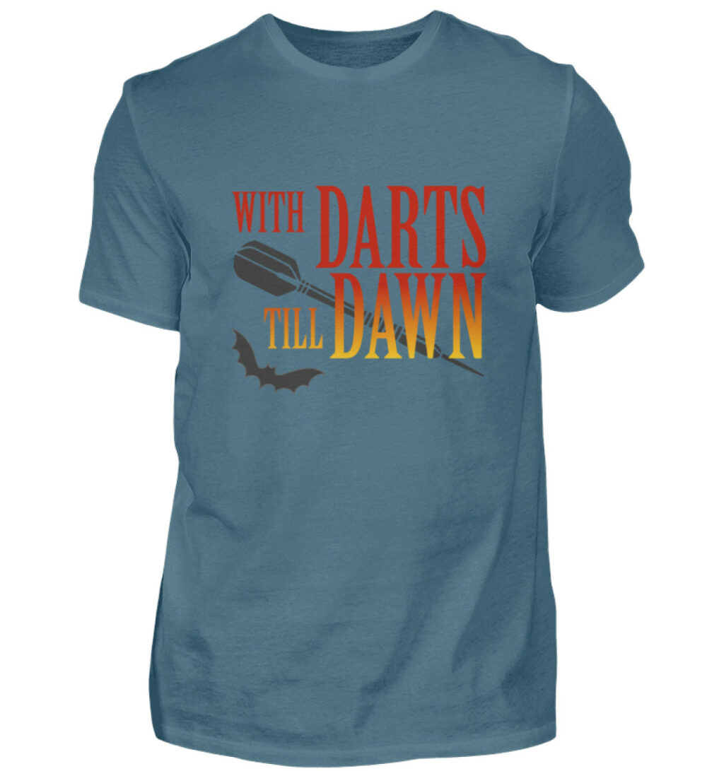 With Darts Till Dawn - Herren Shirt-1230