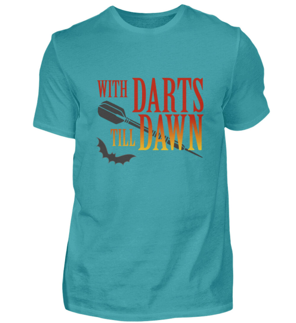 With Darts Till Dawn - Herren Shirt-1242