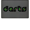 Retro Darts - Fußmatte-6778