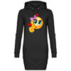 LadyDart Emoji - Damen Hoodie-Kleid-1624
