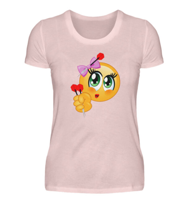 DartLady Emoji - Damen Premiumshirt-5949