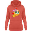 DartLady Emoji - Damen Hoodie-6958