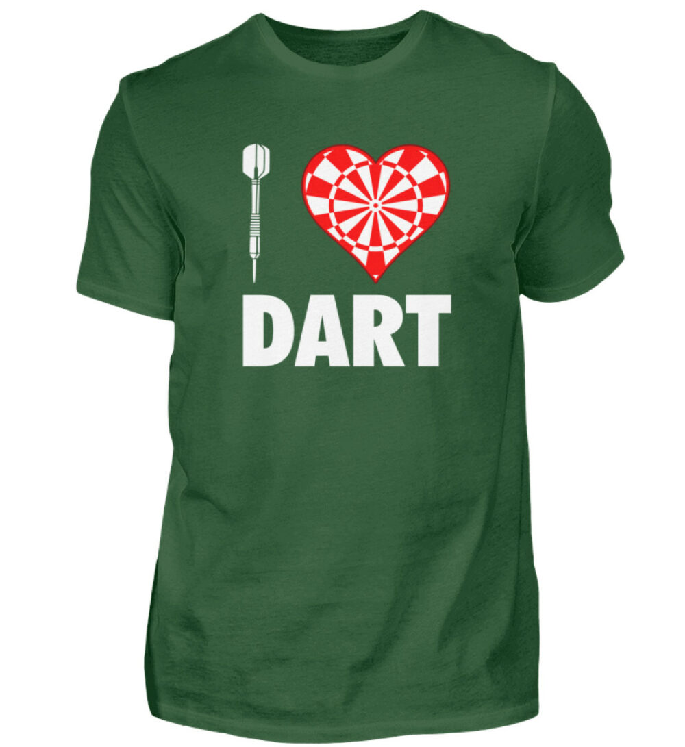 I love dart - Herren Shirt-833
