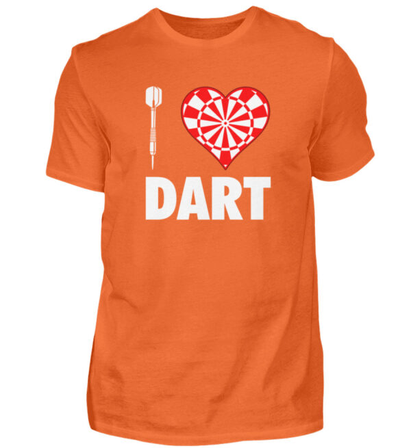 I love dart - Herren Shirt-1692