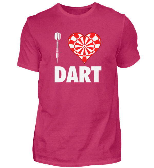 I love dart - Herren Shirt-1216