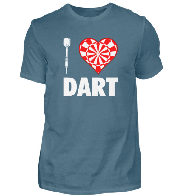 I love dart - Herren Shirt-1230