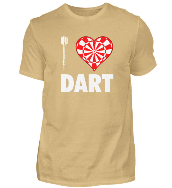 I love dart - Herren Shirt-224