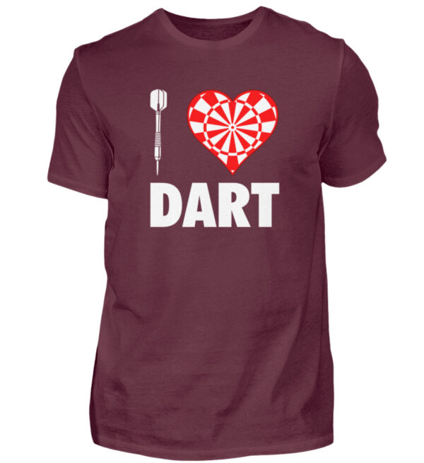 I love dart - Herren Shirt-839