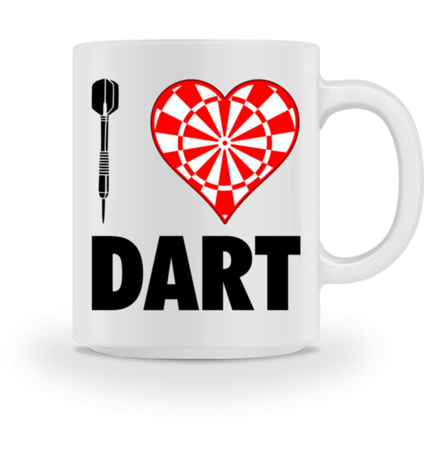 I love dart - Tasse-3