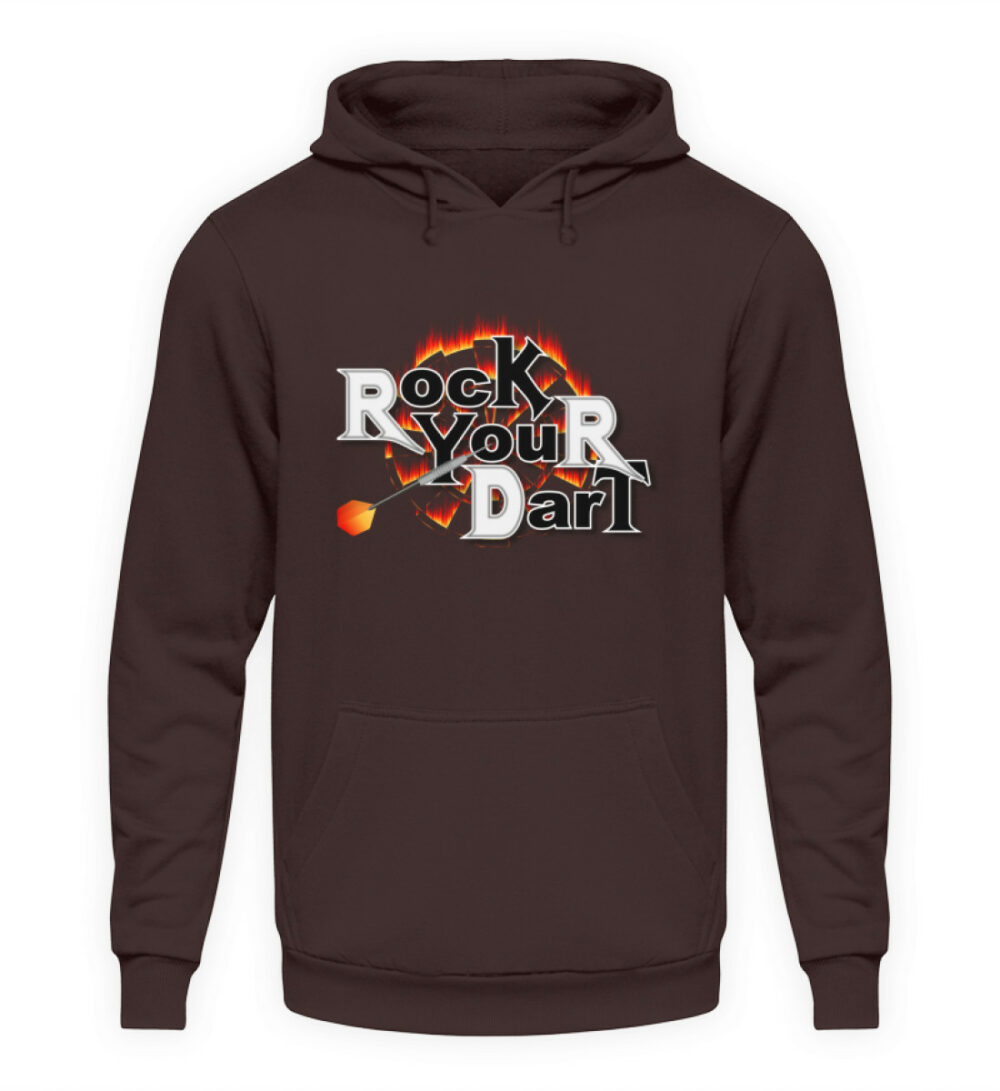 Rock Your Dart - Unisex Kapuzenpullover Hoodie-1604