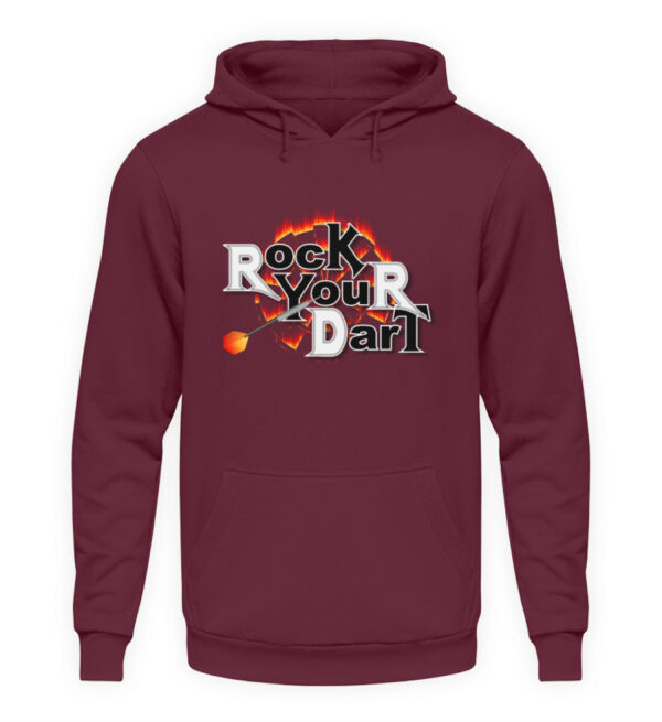 Rock Your Dart - Unisex Kapuzenpullover Hoodie-839