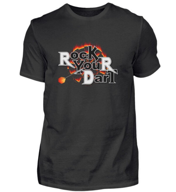 Rock Your Dart - BlackEdition - Herren Shirt-16