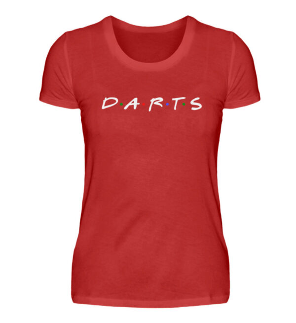 D.A.R.T.S - Damen Premiumshirt-4