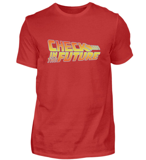 Check in the Future - Herren Shirt-4
