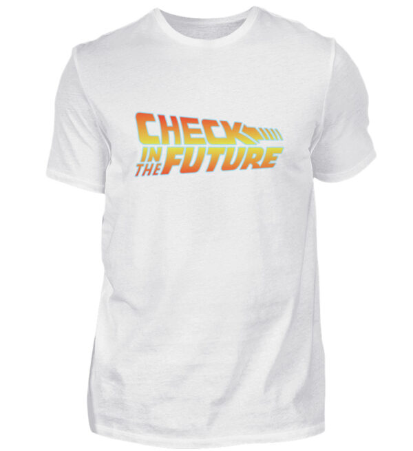 Check in the Future - Herren Shirt-3