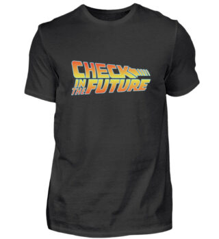Check in the Future - BlackEdition - Herren Shirt-16