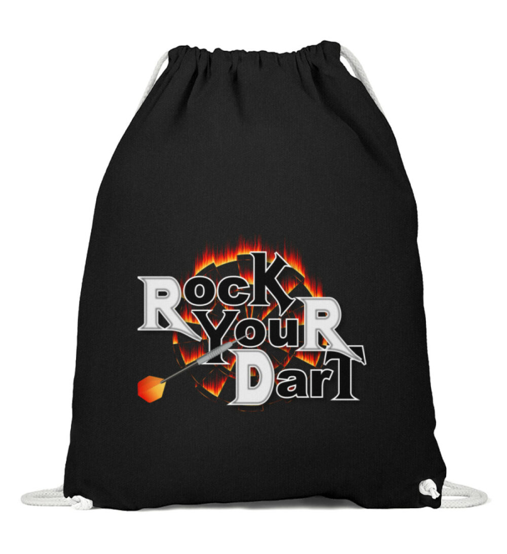 Rock Your Dart - Baumwoll Gymsac-16