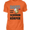 Darts formte diesen schönen Körper - Herren Shirt-1692