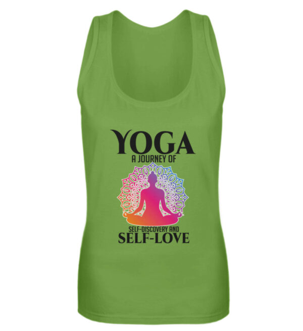 Yoga a journey of self-discovery and self-love - Frauen Tanktop-1646