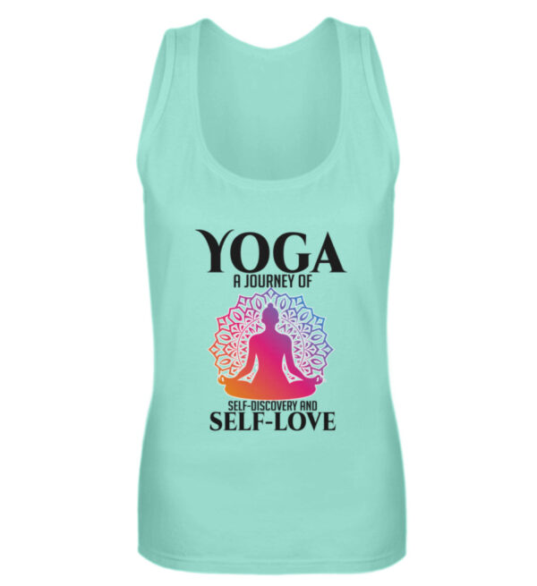 Yoga a journey of self-discovery and self-love - Frauen Tanktop-657