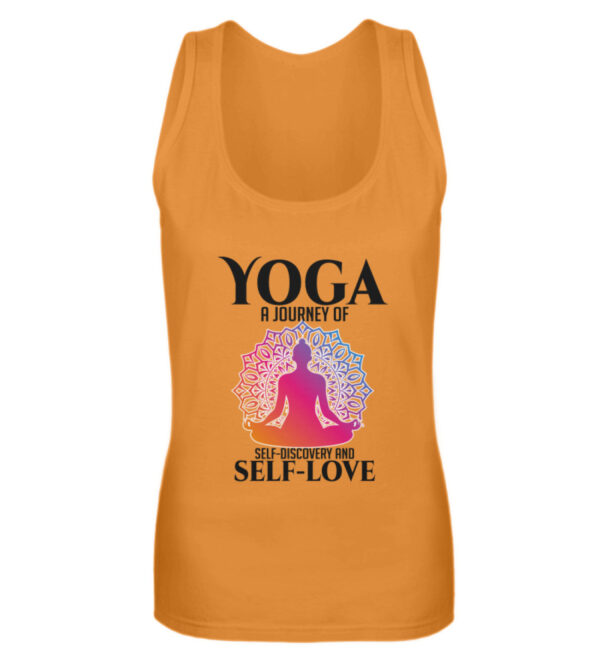 Yoga a journey of self-discovery and self-love - Frauen Tanktop-20