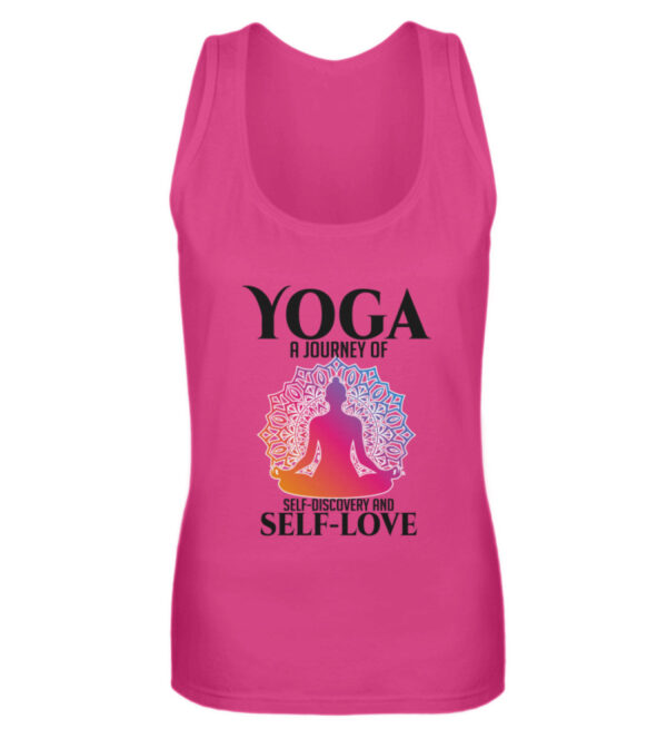 Yoga a journey of self-discovery and self-love - Frauen Tanktop-28