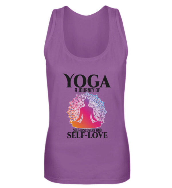 Yoga a journey of self-discovery and self-love - Frauen Tanktop-31