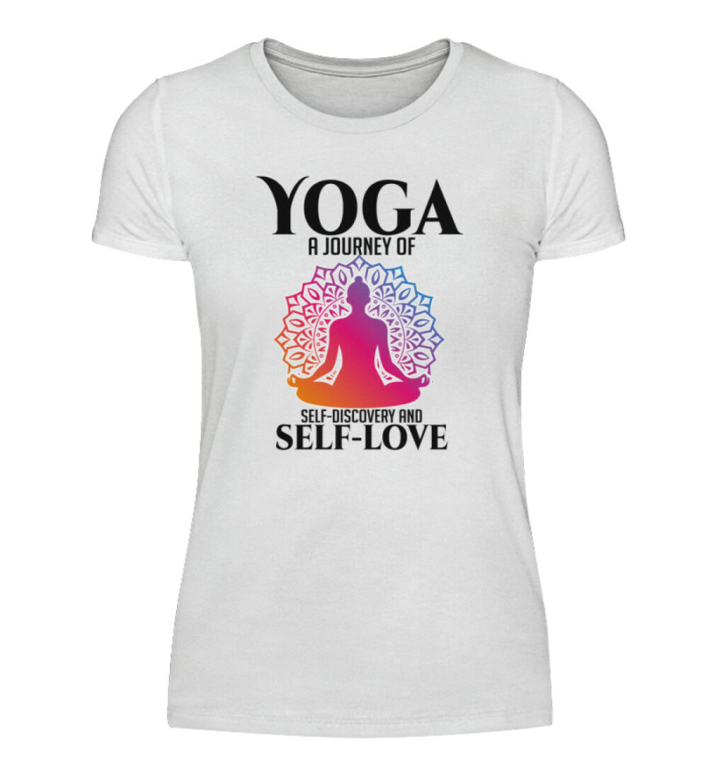 Yoga a journey of self-discovery and self-love - Damenshirt-3