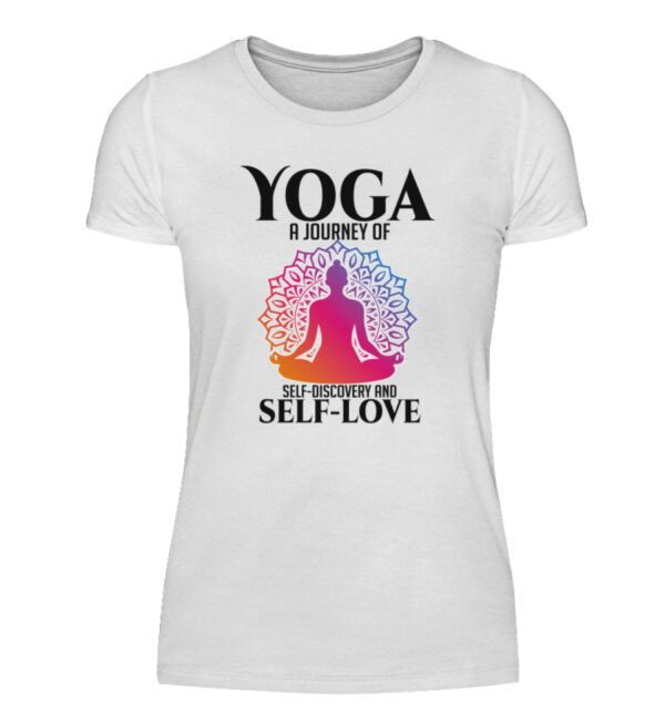 Yoga a journey of self-discovery and self-love - Damenshirt-3