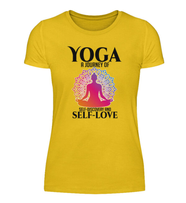 Yoga a journey of self-discovery and self-love - Damenshirt-3201