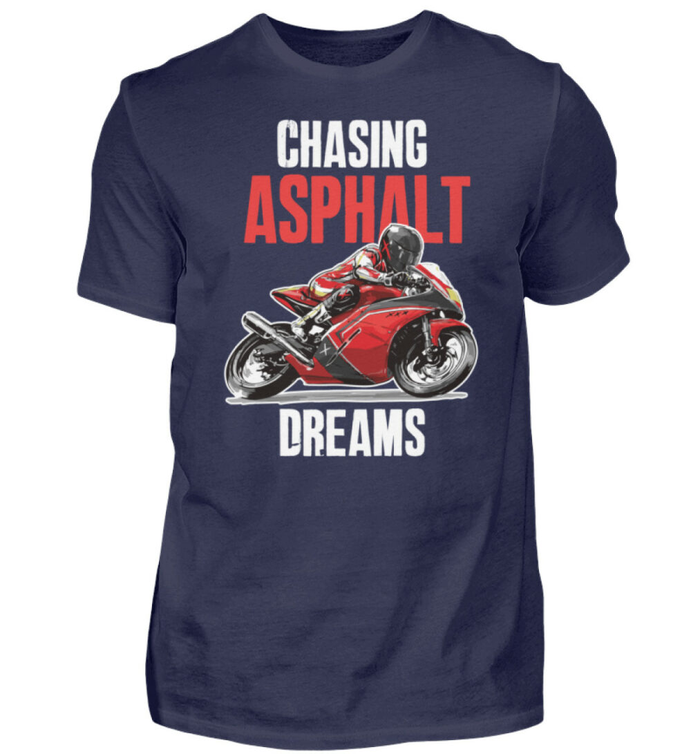 Biker Shirts - Chasing Asphalt Dreams - Herren Shirt-198