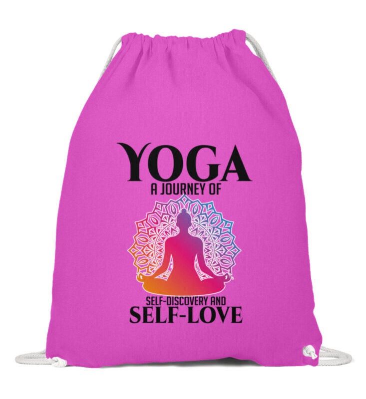 Yoga a journey of self-discovery and self-love  – Baumwoll Gymsac