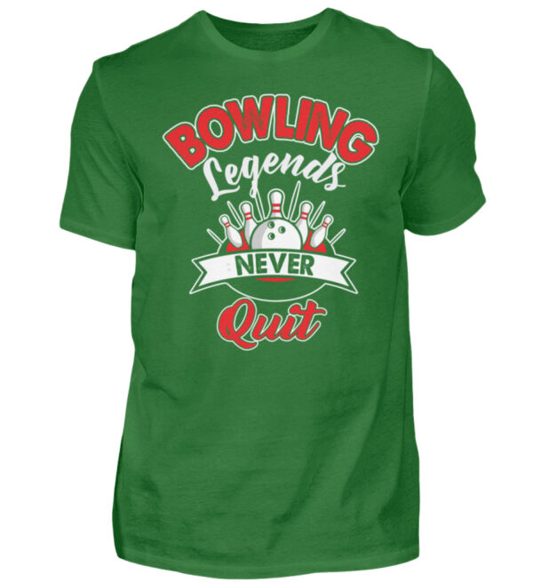 Bowling Legends never Quit - Herren Shirt-718