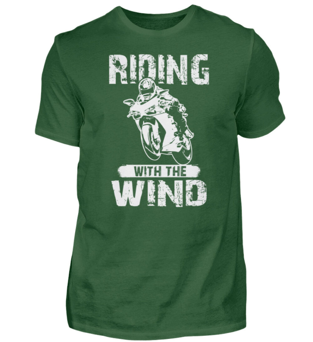Biker Shirts - Riding with the Wind - Herren Shirt-833