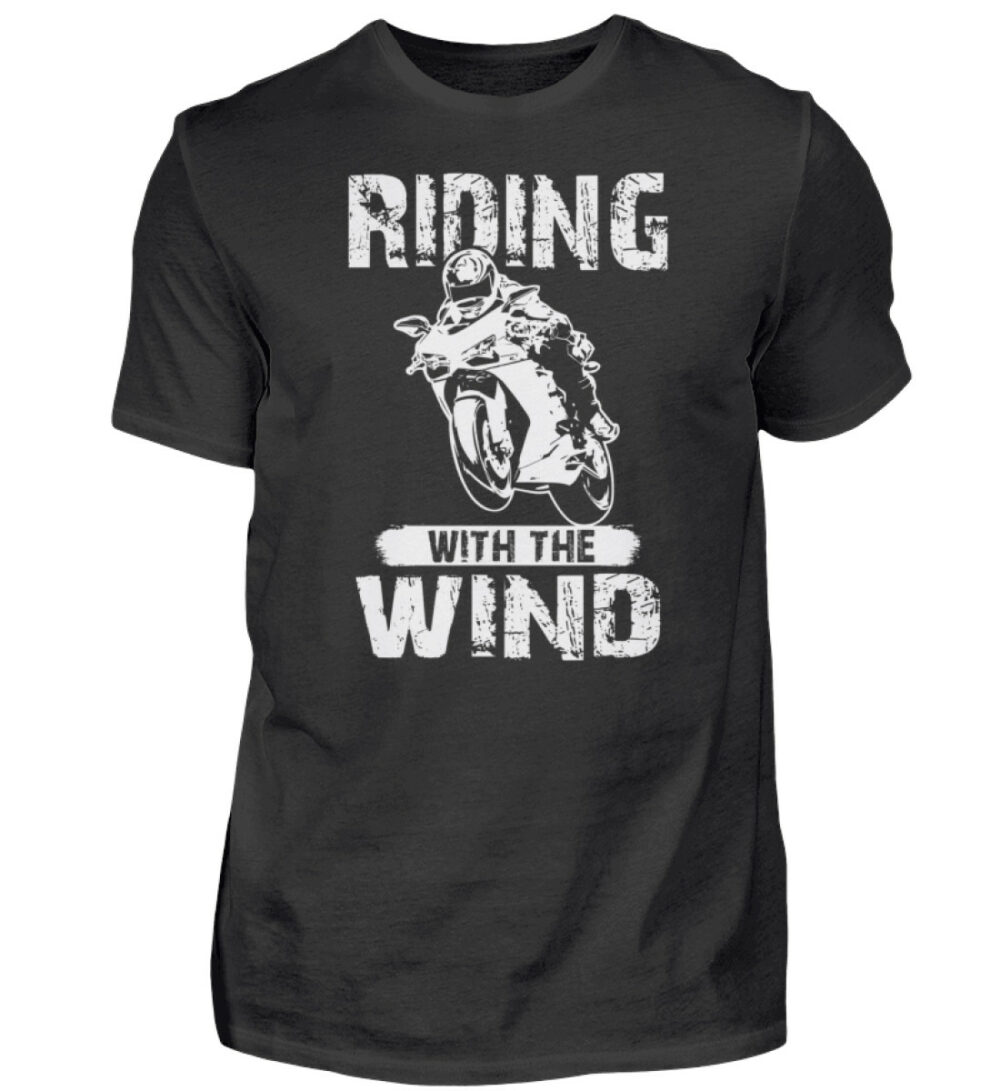 Biker Shirts - Riding with the Wind - Herren Shirt-16