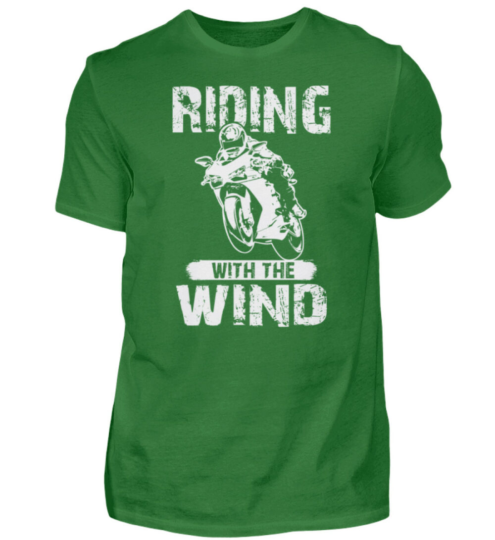Biker Shirts - Riding with the Wind - Herren Shirt-718