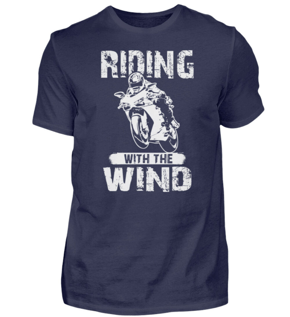 Biker Shirts - Riding with the Wind - Herren Shirt-198